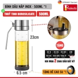 Chai Đựng Dầu Ăn, Bình Thủy Tinh Đựng Dầu Ăn, Nước Mắm,.. Thủy Tinh An Toàn Sức Khỏe, Chống Nhỏ Giọt – ảnh 21