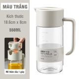 Chai Đựng Dầu Ăn, Nước Mắm Thuỷ Tinh Borosilicate Đa Năng Thông Minh Xuất Nhật Cao Cấp LISSAxPHALEDO – ảnh 12
