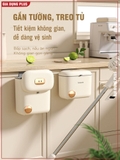 Thùng rác treo tường thông minh Besan - thùng rác treo cánh tủ bếp, treo tường nhà vệ sinh đa năng tiện lợi – ảnh 10