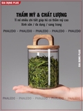 Lọ Thuỷ Tinh Nắp Kín Có Tay Cầm, Lọ Thuỷ Tinh Nắp Gỗ Borosilicate Chịu Nhiệt, Không Chứa Chì Cao Cấp PHALEDO (P-0361) – ảnh 7