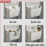 Giỏ Đựng Quần Áo Treo Tường Nhà Tắm Gấp Gọn LAZYDO Chất Liệu Nhựa Dẻo TPR Tặng Kèm Miếng Dán SQ-0150 – ảnh 9