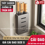 Giá cài dao kéo cao cấp, kệ để dao chống gỉ trọn đời, dán tường cao cấp (tặng kèm keo dán) ERMO – ảnh 14