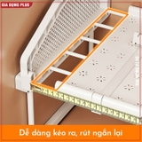 Kệ co giãn chia ngăn tủ dạng ngăn kéo để đồ dùng quần áo đa năng, xếp tầng linh hoạt, tiết kiệm không gian – ảnh 8