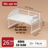 Kệ co giãn chia ngăn tủ dạng ngăn kéo để đồ dùng quần áo đa năng, xếp tầng linh hoạt, tiết kiệm không gian – ảnh 15