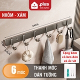 Móc Treo Dán Tường Chịu Lực LTENG Nhôm Không Gỉ, Thanh Móc Treo Quần Áo Nhà Tắm Không Khoan Vít – ảnh 19