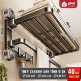 Kệ Để Khăn Nhà Tắm Cốc Hút Siêu Bám Dính, Kệ Không Cần Khoan Tiện Lợi, Chịu Tải Tốt, Không Gỉ Sét – ảnh 13