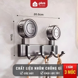 Thanh Treo Đồ Cốc Hút Không Khoan Tường, Chịu Tải 30Kg -Móc Treo Đồ Nhôm Hàng Không Cao Cấp Không Gỉ – ảnh 17