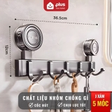 Thanh Treo Đồ Cốc Hút Không Khoan Tường, Chịu Tải 30Kg -Móc Treo Đồ Nhôm Hàng Không Cao Cấp Không Gỉ – ảnh 19