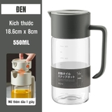 Lọ đựng dầu ăn, nước mắm thuỷ tinh borosilicate cao cấp, vòi tự rót tự động, thông minh PHALEDO – ảnh 11