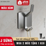 Móc treo tường chịu lực inox 304, móc dán tường siêu dính để treo đồ dùng đa năng (quần áo, tranh...) không cần khoan LZ – ảnh 29