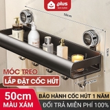Kệ Để Đồ Nhà Tắm Cốc Hút Thông Minh Chống Nước, Chịu Tải 20Kg, Kệ Nhà Tắm Thép Carbon Không Gỉ LTENG – ảnh 15