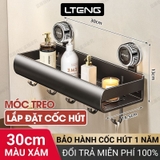 Kệ Để Đồ Nhà Tắm Cốc Hút Thông Minh Chống Nước, Chịu Tải 20Kg, Kệ Nhà Tắm Thép Carbon Không Gỉ LTENG – ảnh 13