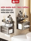 Hộp Đựng Khăn Giấy Treo Tường Cốc Hút Không Cần Khoan Đục, Hộp Khăn Giấy Nhôm Không Gỉ Cao Cấp LTENG – ảnh 2