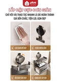 Hộp Đựng Khăn Giấy Treo Tường Cốc Hút Không Cần Khoan Đục, Hộp Khăn Giấy Nhôm Không Gỉ Cao Cấp LTENG – ảnh 9