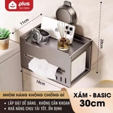 Hộp Đựng Khăn Giấy Treo Tường Cốc Hút Không Cần Khoan Đục, Hộp Khăn Giấy Nhôm Không Gỉ Cao Cấp LTENG – ảnh 11