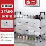 Tủ Đựng Giày Dép Lắp Ghép Có Thanh Móc Treo Đồ Tiện Lợi, Tủ Lắp Ráp Dễ Dàng, Móc Treo Nhôm Không Gỉ – ảnh 15