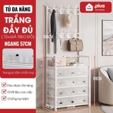 Tủ Đựng Giày Dép Lắp Ghép Có Thanh Móc Treo Đồ Tiện Lợi, Tủ Lắp Ráp Dễ Dàng, Móc Treo Nhôm Không Gỉ – ảnh 11
