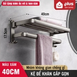 Giá kệ để khăn, để đồ nhà tắm ERMO đa dạng mẫu mã, thiết kế, kích thước và màu sắc, chất liệu nhôm hàng không cao cấp – ảnh 9