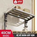 Giá kệ để khăn, để đồ nhà tắm ERMO đa dạng mẫu mã, thiết kế, kích thước và màu sắc, chất liệu nhôm hàng không cao cấp – ảnh 18