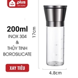 Lọ Rắc Gia Vị Thủy Tinh, Hủ Gia Vị 3 Chế Độ Rắc,Xoay 360, Thủy Tinh Cao Cấp An Toàn Sức Khỏe PHALEDO – ảnh 14