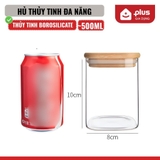 Hũ Thuỷ Tinh Nắp Gỗ Tre, Lọ Thuỷ Tinh Nắp Gỗ Borosilicate Chịu Nhiệt, Không Chứa Chì Cao Cấp PHALEDO – ảnh 15