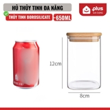 Hũ Thuỷ Tinh Nắp Gỗ Tre, Lọ Thuỷ Tinh Nắp Gỗ Borosilicate Chịu Nhiệt, Không Chứa Chì Cao Cấp PHALEDO – ảnh 16