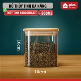 Hũ Thuỷ Tinh Nắp Gỗ Tre, Lọ Thuỷ Tinh Nắp Gỗ Borosilicate Chịu Nhiệt, Không Chứa Chì Cao Cấp PHALEDO – ảnh 19