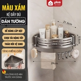 Kệ để đồ nhà tắm - kệ góc nhà tắm dán tường bằng keo hoặc ốc vít(tặng kèm keo dán, bộ ốc vít) LTENG ER-0725 – ảnh 24