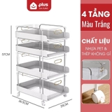Kệ Để Đồ Nhiều Tầng Có Bánh Xe, Kệ Đẩy Đa Năng Nhiều Ngăn, Kệ Đựng Mỹ Phẩm – Văn Phòng Phẩm – Đồ Ăn – ảnh 15