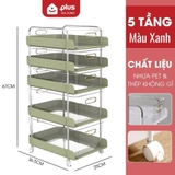 Kệ Để Đồ Nhiều Tầng Có Bánh Xe, Kệ Đẩy Đa Năng Nhiều Ngăn, Kệ Đựng Mỹ Phẩm – Văn Phòng Phẩm – Đồ Ăn – ảnh 17