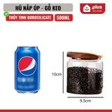 Bình Thuỷ Tinh Có Nắp Vặn Gỗ Keo Cao Cấp, Đựng Thực Phẩm Đa Năng, Thuỷ Tinh Chịu Nhiệt Borosilicate – ảnh 11