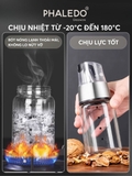 Bình Đựng Dầu, Nước Mắm, Nước Tương Thủy Tinh Borosilicate Nắp Tự Động Đóng Mở Phaledo (PL-0326) – ảnh 8