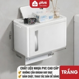 Hộp Đựng Khăn Giấy Treo Tường Cốc Hút Không Cần Khoan Đục, Hộp Khăn Giấy Nhôm Không Gỉ Cao Cấp LTENG – ảnh 14