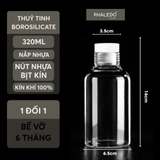 Bình Đựng Nước, Rượu Nắp Thủy Tinh borosilicate Cao Cấp Đa Năng Nắp Kín Khí Phaledo (PL-0932) – ảnh 16