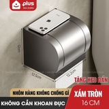 Hộp Đựng Khăn Giấy Bằng Nhôm, Hộp Giấy Dán Tường Không Cần Khoan, Chống Thấm Nước, Không Gỉ Sét – ảnh 12