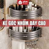 Kệ góc phòng tắm để đồ dán tường LTENG, chất liệu nhôm hàng không, lắp đặt dán tường và khoan tường – ảnh 10