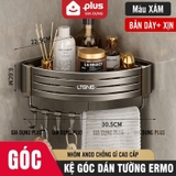 Kệ để đồ nhà tắm - kệ góc nhà tắm dán tường bằng keo hoặc ốc vít(tặng kèm keo dán, bộ ốc vít) LTENG ER-0725 – ảnh 19