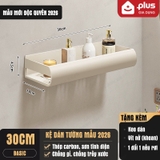 Kệ để đồ nhà tắm ERMO dán tường bằng keo hoặc ốc vít, chất liệu nhôm cao cấp, chống gỉ (ER-0744) – ảnh 35