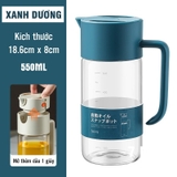 Chai Đựng Dầu Ăn, Nước Mắm Thuỷ Tinh Borosilicate 2 Chế Độ Phun Và Rót LISSAxPHALEDO (PL-0343) – ảnh 18