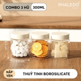 Hũ Thủy Tinh Borosilicate Nắp Nhựa Đa Năng, Chống Mốc, Chống Ẩm Phaledo (PL-0376) – ảnh 16