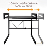 🔴OUTLET | Kệ Lò Vi Sóng Khung Thép Sơn Tĩnh Điện 1/2 Tầng Chịu Lực, Kệ Dụng Cụ Nhà Bếp Thông Minh, Kệ Đa Năng – ảnh 8