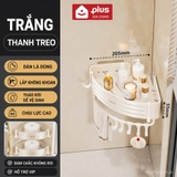 Kệ để đồ nhà tắm - kệ góc nhà tắm dán tường bằng keo hoặc ốc vít(tặng kèm keo dán, bộ ốc vít) LTENG ER-0725 – ảnh 13