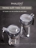 Hủ gia vị thuỷ tinh borosilicate - nắp đậy nhựa ABS kín 100% giúp chống ẩm & kiến bảo vệ gia vị an toàn Phaledo (P-0324) – ảnh 7