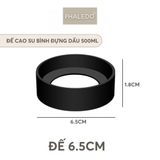 Đế Cao Su Bảo Vệ Chống Vỡ Đáy Hủ Gia Vị / Bình Dầu, Lọ Nước Mắm Thuỷ Tinh Cao Cấp PHALEDO – ảnh 18