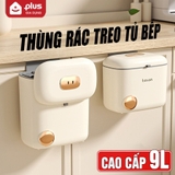 Video Thùng rác treo tường thông minh Besan - thùng rác treo cánh tủ bếp, treo tường nhà vệ sinh đa năng tiện lợi