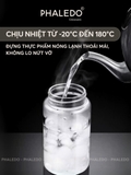 HŨ THỦY TINH BOROSILICATE CÓ VAN XẢ KHÍ, NẮP VẶN KÍN KHÍ, BẢO QUẢN THỰC PHẨM CHỐNG ẨM MỐC PHALEDO (PL-0374) – ảnh 5