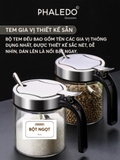 Tem Nhãn Decal Dán Hủ Đựng Gia Vị, Muối, Bột Ngọt, Đường Và Bình Đựng Dầu Ăn, Nước Mắm, Mật Ong, Nước Tương - PHAELDO – ảnh 8