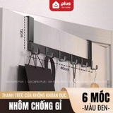 Thanh móc treo sau cánh cửa nhôm chống gỉ, không khoan đục, không hỏng cửa cho cửa dày dưới 4.6cm – ảnh 22