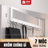 Thanh móc treo sau cánh cửa nhôm chống gỉ, không khoan đục, không hỏng cửa cho cửa dày dưới 4.6cm – ảnh 31
