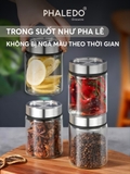 Hũ Thủy Tinh Borosilicate PHALEDO PL-0377 Nắp Inox 304 Kín Khí, Hũ Đựng Thực Phẩm Gia Vị Chống Ẩm Mốc – ảnh 7